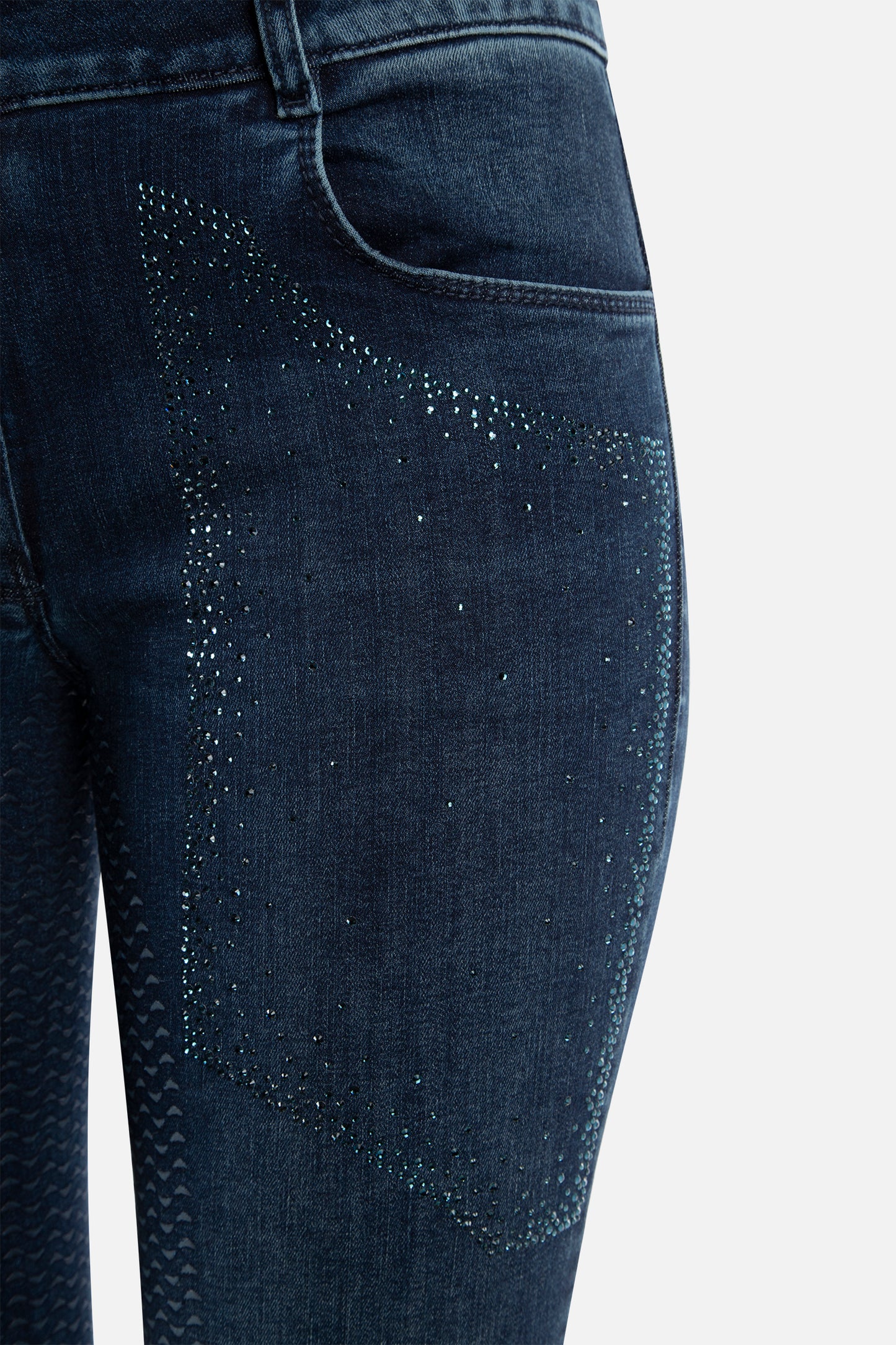 Norway Ladies Full Seat High Waist Jean Breeches