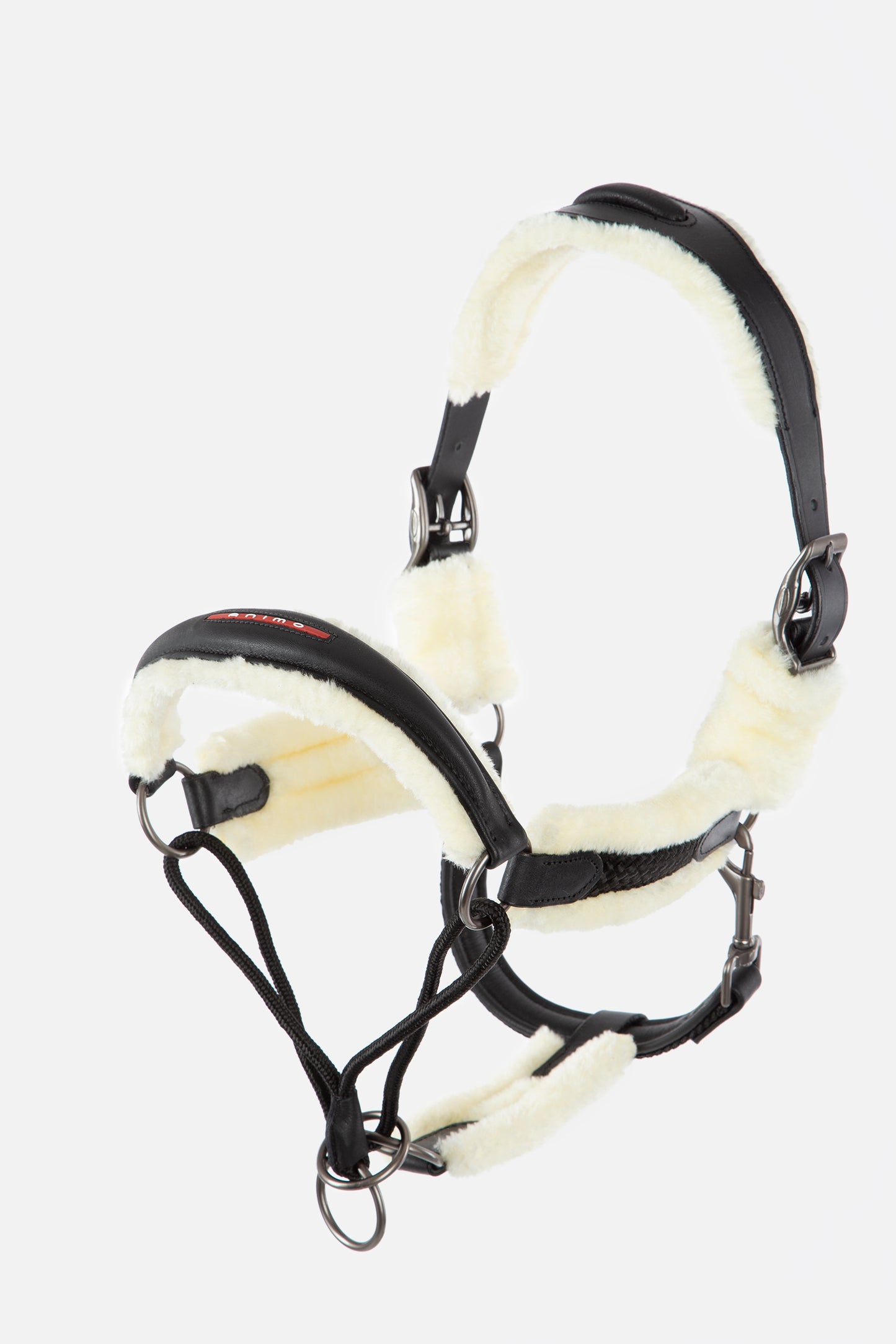 Ufini Leather and Fleece Control Halter