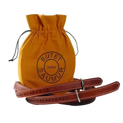 Butet classic calf-lined leather stirrup leathers