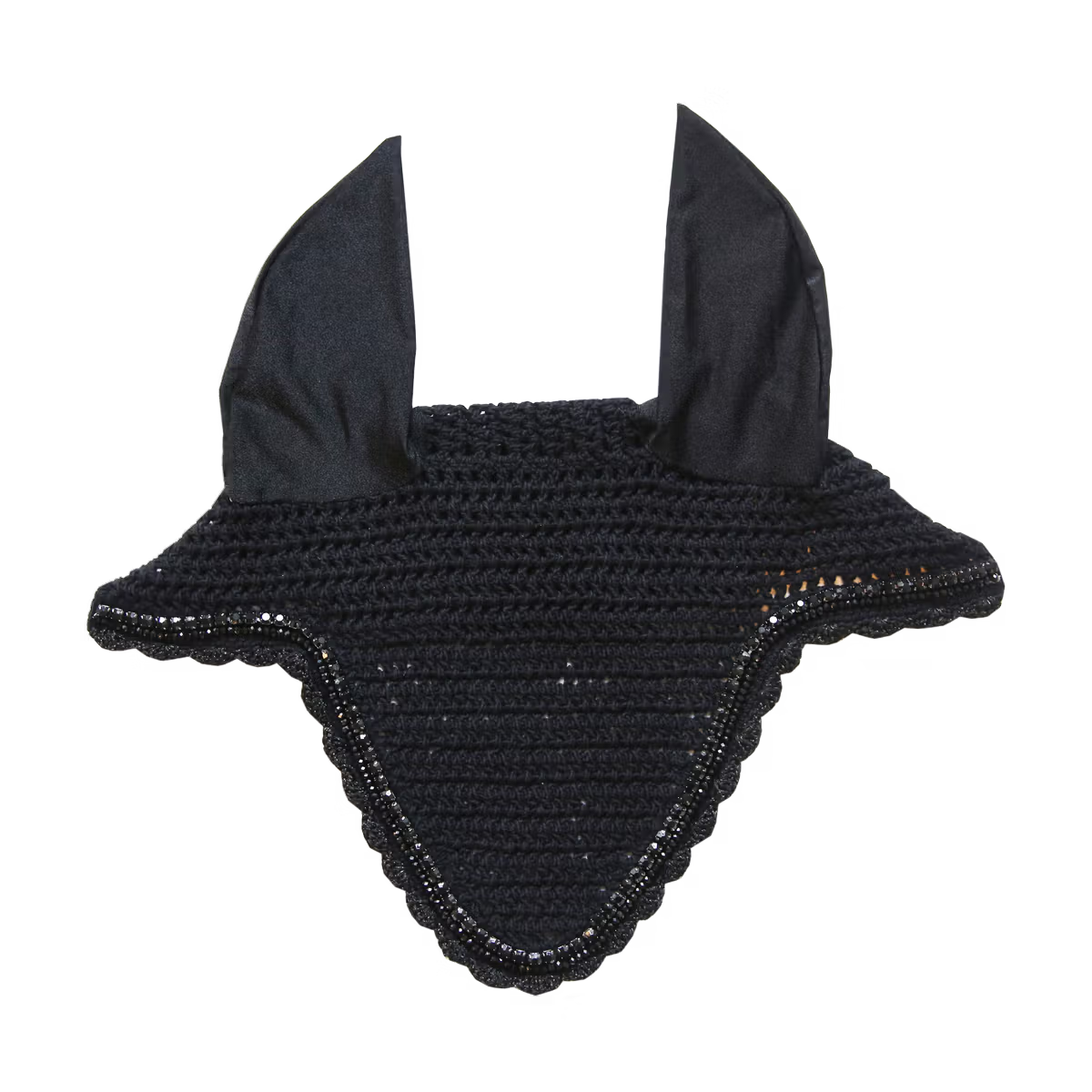 Kentucky Horsewear Long Stone and Pearl soundproof fly veil