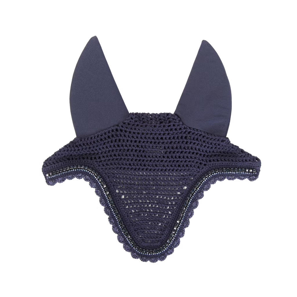 Kentucky Horsewear Long Stone and Pearl soundproof fly veil