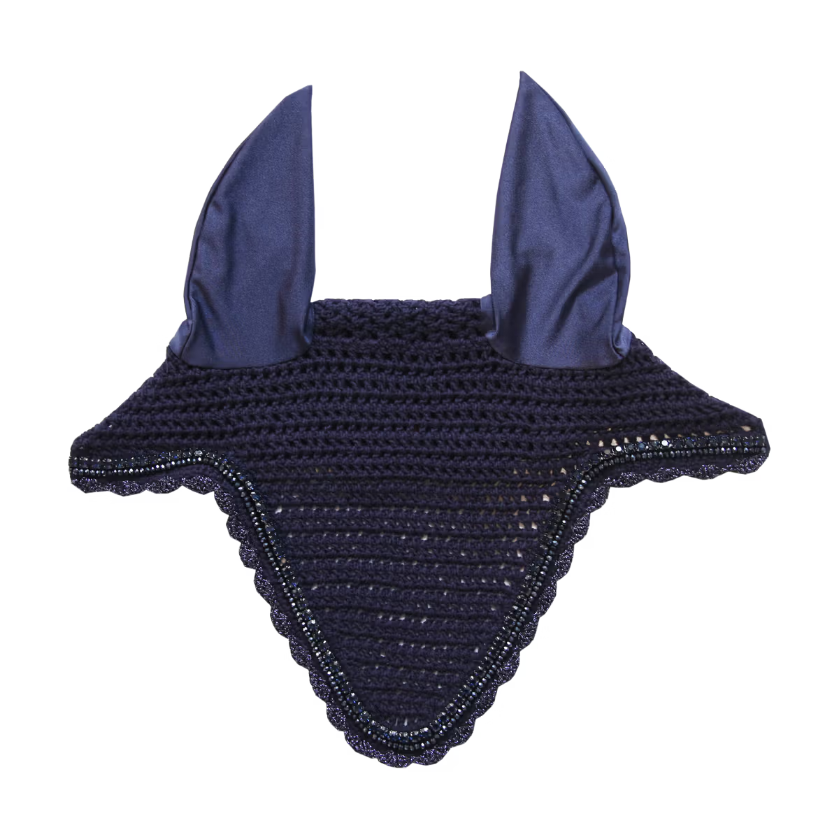 Kentucky Horsewear Wellington Fly Veil – Long Stone & Pearl