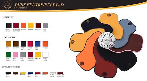 Butet Felt Pad - Front Riser