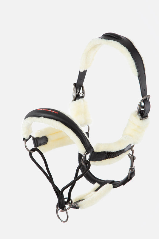 Ufini Leather and Fleece Control Halter