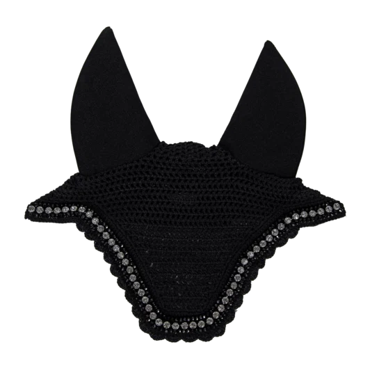Kentucky Horsewear Wellington Soundless Fly Veil Big Stone and Pearl.