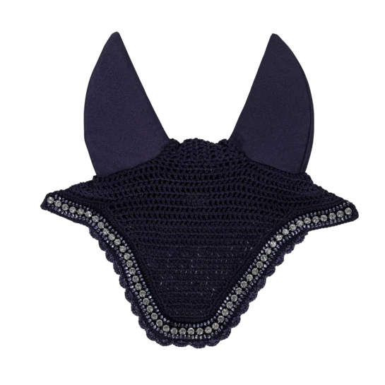 Kentucky Horsewear Wellington Soundless Fly Veil Big Stone and Pearl.