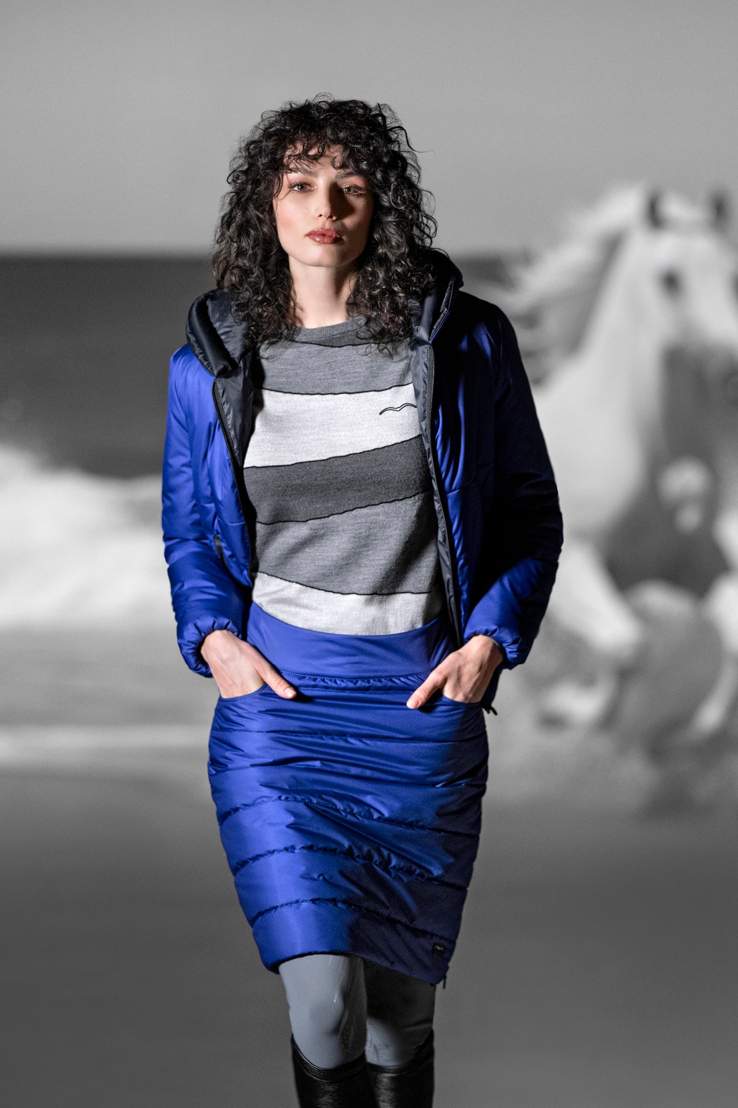 Yvonne Ladies Padded Skirt