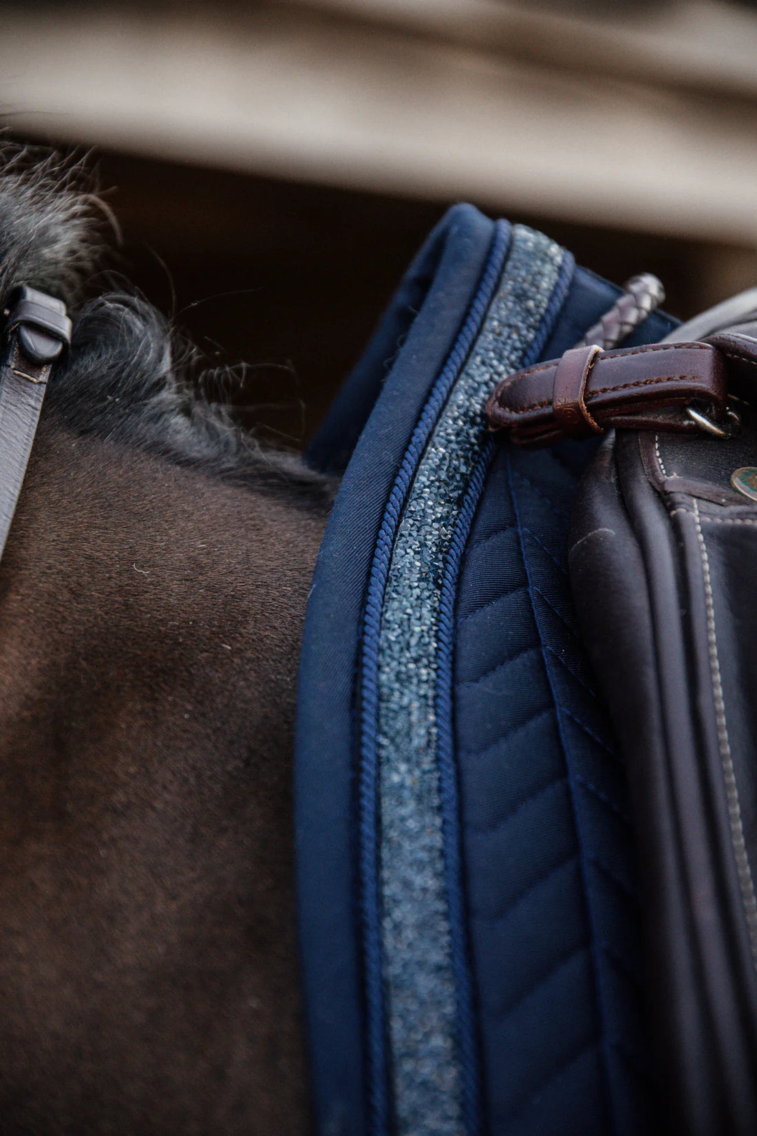 Kentucky Jumping Saddle Pad Glitter Stone